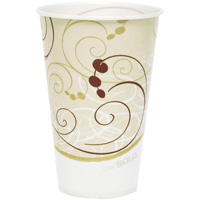 Goblets jetables, Papier, 12 oz, Multicolore Helyx Safety & Industrial Supplies