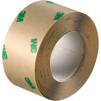 Attache, Boucle, 25 vg x 1", Adh&eacute;sif, Transparent Helyx Safety & Industrial Supplies