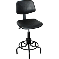 Tabouret avec dossier de s&eacute;rie 6000, Stationnaire, Ajustable Hauteur, Capacit&eacute; 250 lb Helyx Safety & Industrial Supplies