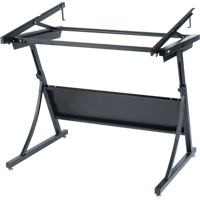 PlanMaster Height-Adjustable Drafting Table, 43" W x 29-1/2" - 37-1/2" H, Black Helyx Safety & Industrial Supplies