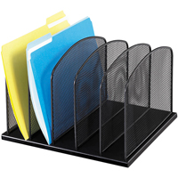 Onyx Steel Mesh Desktop Organizers Helyx Safety & Industrial Supplies