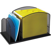 Onyx Steel Mesh Desktop Organizers Helyx Safety & Industrial Supplies