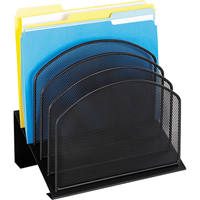 Onyx Steel Mesh Desktop Organizers Helyx Safety & Industrial Supplies