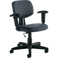 Chaise de travail, Tissu, Charbon Helyx Safety & Industrial Supplies