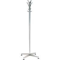 Pat&egrave;re, 60" ha, Acier, Chrome, 8 Crochet(s) Helyx Safety & Industrial Supplies