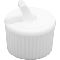 Bouchon blanc &agrave; orifice pivotant Helyx Safety & Industrial Supplies