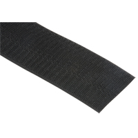 Bande d'attaches, Crochet, 50 vg x 2", Cousu, Noir Helyx Safety & Industrial Supplies