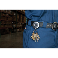D&eacute;rouleurs autor&eacute;tractables originaux #485-HDK, Chrome, C&acirc;ble 48", Fixation Agrafe de ceinture Helyx Safety & Industrial Supplies