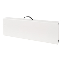 Banc pliant, Poly&eacute;thyl&egrave;ne, 72" lo x 12" la x 17" h Helyx Safety & Industrial Supplies