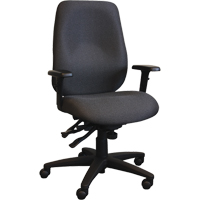 Chaises ergonomiques Cierra , Tissu, Noir, Capacit&eacute; 275 lb Helyx Safety & Industrial Supplies