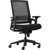 Chaises de bureau A-37 Activ, Mailles, Noir, Capacit&eacute; 275 lb Helyx Safety & Industrial Supplies