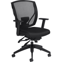 Chaises &agrave; bras Multi-Tilter, Tissu, Noir, Capacit&eacute; 300 lb Helyx Safety & Industrial Supplies
