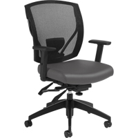 Chaises &agrave; bras Multi-Tilter, Vinyle, Charbon, Capacit&eacute; 300 lb Helyx Safety & Industrial Supplies