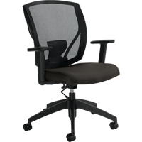 Chaises de travail, Tissu, Charbon, Capacit&eacute; 300 lb Helyx Safety & Industrial Supplies