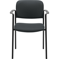 Stacking Chairs, Fabric, 32" High, 300 lbs. Capacity, Charcoal Helyx Safety & Industrial Supplies