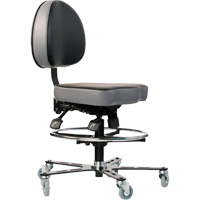 Chaise ergonomique TF 180, Mobile Helyx Safety & Industrial Supplies