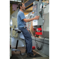 TA 200 Ergonomic Sit/Stand Welding Chair Helyx Safety & Industrial Supplies