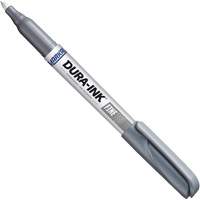Marqueur permanent Dura-Ink no 15, Argent, Pointe Fin Helyx Safety & Industrial Supplies