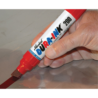 Marqueur Dura-Ink 200, Bleu, Pointe Ciseau Helyx Safety & Industrial Supplies