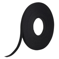 One-Wrap&reg; Fastener Tape, Hook & Loop, 25 yds x 1/2", Self-Grip, Black Helyx Safety & Industrial Supplies