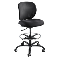Tabouret robuste Vue, Nylon, Noir, Capacit&eacute; 350 lb Helyx Safety & Industrial Supplies