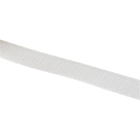 Ruban d'attaches, Crochet, 25 vg x 1", Cousu, Blanc Helyx Safety & Industrial Supplies