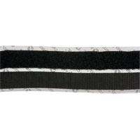 Attache, Boucle et crochet, 15' x 3/4", Adh&eacute;sif, Noir Helyx Safety & Industrial Supplies