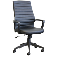 Chaise de bureau Activ A-128, Polyur&eacute;thane, Noir, Capacit&eacute; 275 lb Helyx Safety & Industrial Supplies