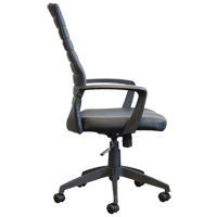 Chaise de bureau Activ A-128, Polyur&eacute;thane, Noir, Capacit&eacute; 275 lb Helyx Safety & Industrial Supplies