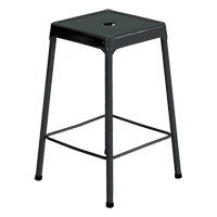 Tabouret en acier pour comptoir Safco, Stationnaire, Fixe Hauteur, Capacit&eacute; 250 lb Helyx Safety & Industrial Supplies