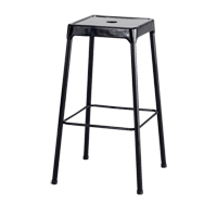 Tabouret en acier pour bistro Safco, Stationnaire, Fixe Hauteur, Capacit&eacute; 250 lb Helyx Safety & Industrial Supplies