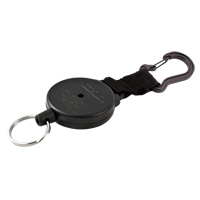 Porte-cl&eacute;s Securit, Polycarbonate, C&acirc;ble 48", Fixation Mousqueton Helyx Safety & Industrial Supplies