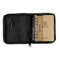 Trousse de d&eacute;part pour planificateur de terrain, Couverture souple, Noir, 0 Pages, 4-5/8" , 7"  Helyx Safety & Industrial Supplies