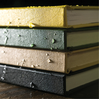 Livre reli&eacute;, Couverture rigide, Jaune, 160 Pages, 4-5/8" , 7-1/4"  Helyx Safety & Industrial Supplies