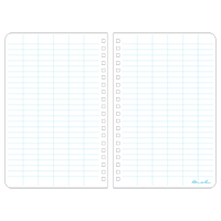 Carnet de notes de poche &agrave; spirale lat&eacute;rale, Couverture souple, Jaune, 64 Pages, 4-5/8" , 7"  Helyx Safety & Industrial Supplies