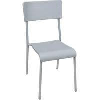 Chaises empilables Ventura, Polypropyl&egrave;ne, Hauteur 36", Capacit&eacute; 300 lb, Gris Helyx Safety & Industrial Supplies
