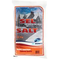 Ice Melting Salt, 44.1 lbs. (20 kg), Bag, -10°C (14°F) Helyx Safety & Industrial Supplies