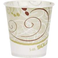 Goblet jetable, Papier, 5 oz, Brun Helyx Safety & Industrial Supplies