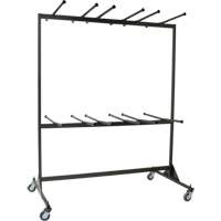 Double-Sided Folding Chair Caddy Helyx Safety & Industrial Supplies