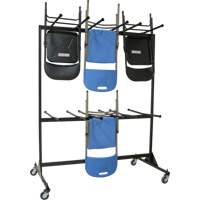 Double-Sided Folding Chair Caddy Helyx Safety & Industrial Supplies