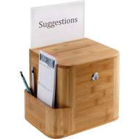 Bamboo Suggestion Box Helyx Safety & Industrial Supplies