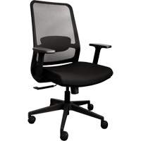 Chaise de bureau ajustable &agrave; basculement synchronis&eacute; s&eacute;rie Activ, Tissu/Mailles, Noir, Capacit&eacute; 275 lb Helyx Safety & Industrial Supplies