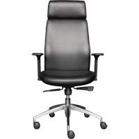 Fauteuil de cadre &agrave; dossier &eacute;lev&eacute; s&eacute;rie Activ, Polyur&eacute;thane/Vinyle, Noir, Capacit&eacute; 275 lb Helyx Safety & Industrial Supplies