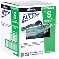 Sacs &agrave; sandwichs Ziploc Helyx Safety & Industrial Supplies