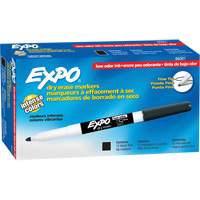 Low Odour Dry Erase Whiteboard Marker, Black, Fine Tip Helyx Safety & Industrial Supplies