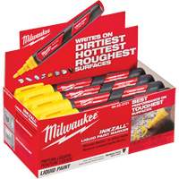 Marqueur &agrave; peinture Inkzall, Liquide, Jaune Helyx Safety & Industrial Supplies