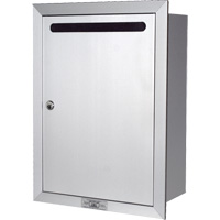 Recessed Collection Box, Wall -Mounted, 16-3/16" x 11-3/4", Aluminum Helyx Safety & Industrial Supplies
