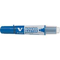 Marqueur effaçable &agrave; sec Vboard Master, Bleu, Pointe Ciseau Helyx Safety & Industrial Supplies