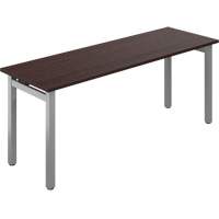 Newland Table Desk, 29-7/10" L x 72" W x 29-3/5" H, Dark Brown Helyx Safety & Industrial Supplies