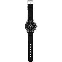 Tr&egrave;s grande montre chronographe automatique pour plongeur/pilote d'avion, Num&eacute;rique, &agrave; piles, 46 mm, Noir Helyx Safety & Industrial Supplies